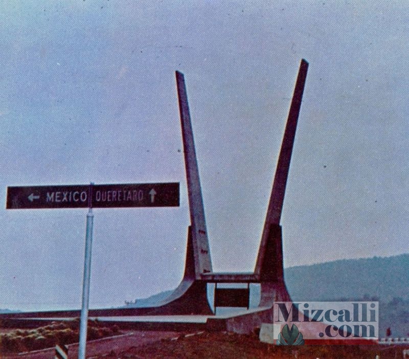 Entrada Autopista Mexico-Queretaro 1971