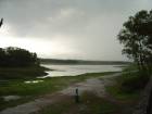 Lago de Guadalupe y la colonia Bosques del Lago