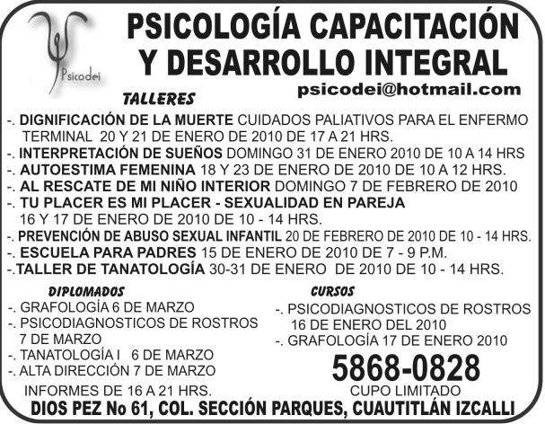 CENTRO DE CAPACITACIÓN Y APOYO PSICOLÓGICO