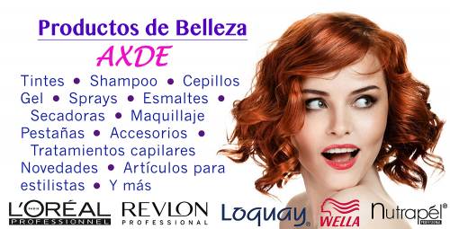 Productos de belleza AXDE